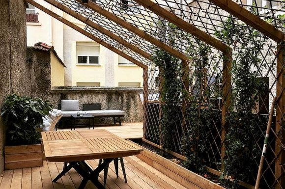 Entreprise pour la conception et l'installation de terrasse bois sur mesure Saint-Cyr-au-Mont-d'Or 