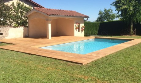  OKOPO Terrasse autour de piscine Saint-Cyr-au-Mont-d'Or